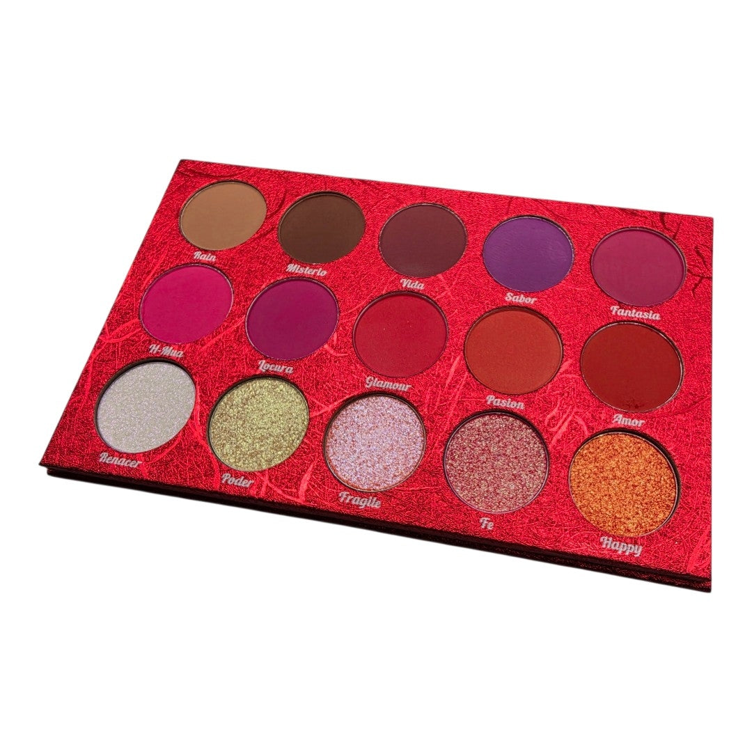 Paleta de sombras Glamour