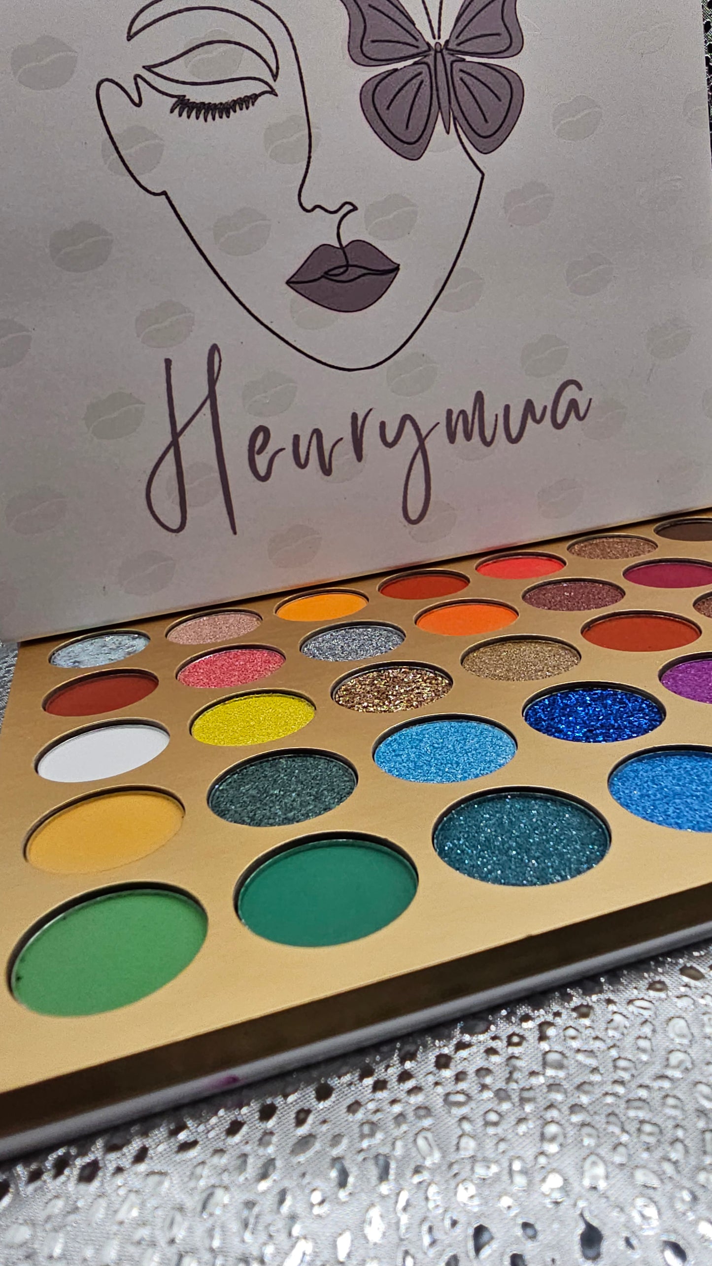 Paleta de sombras Henrymua 35 colores