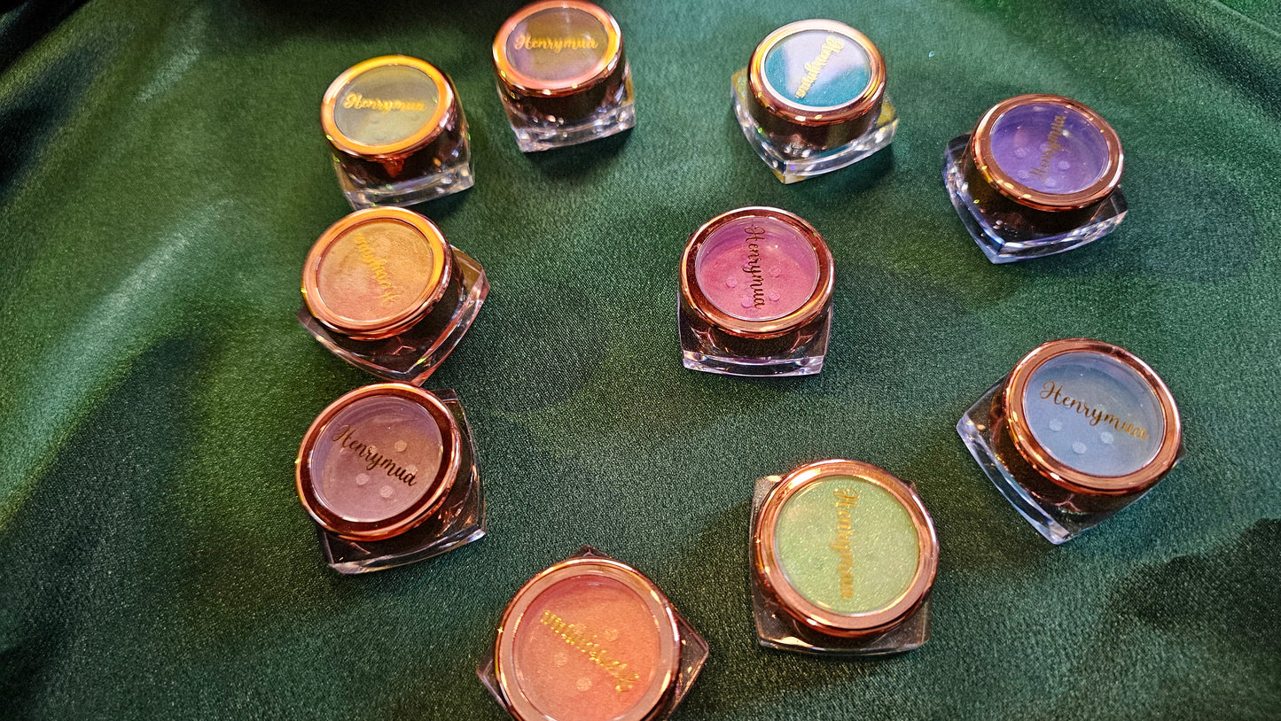 Colección pigmentos  Henrymuabeauty