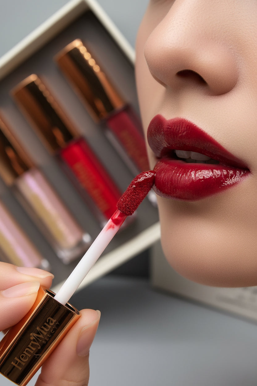 Set de mini labiales mates colors intensos