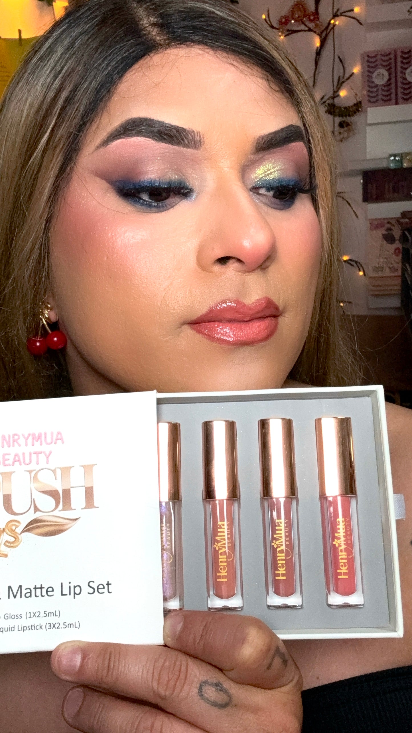 Set de mini labiales mate