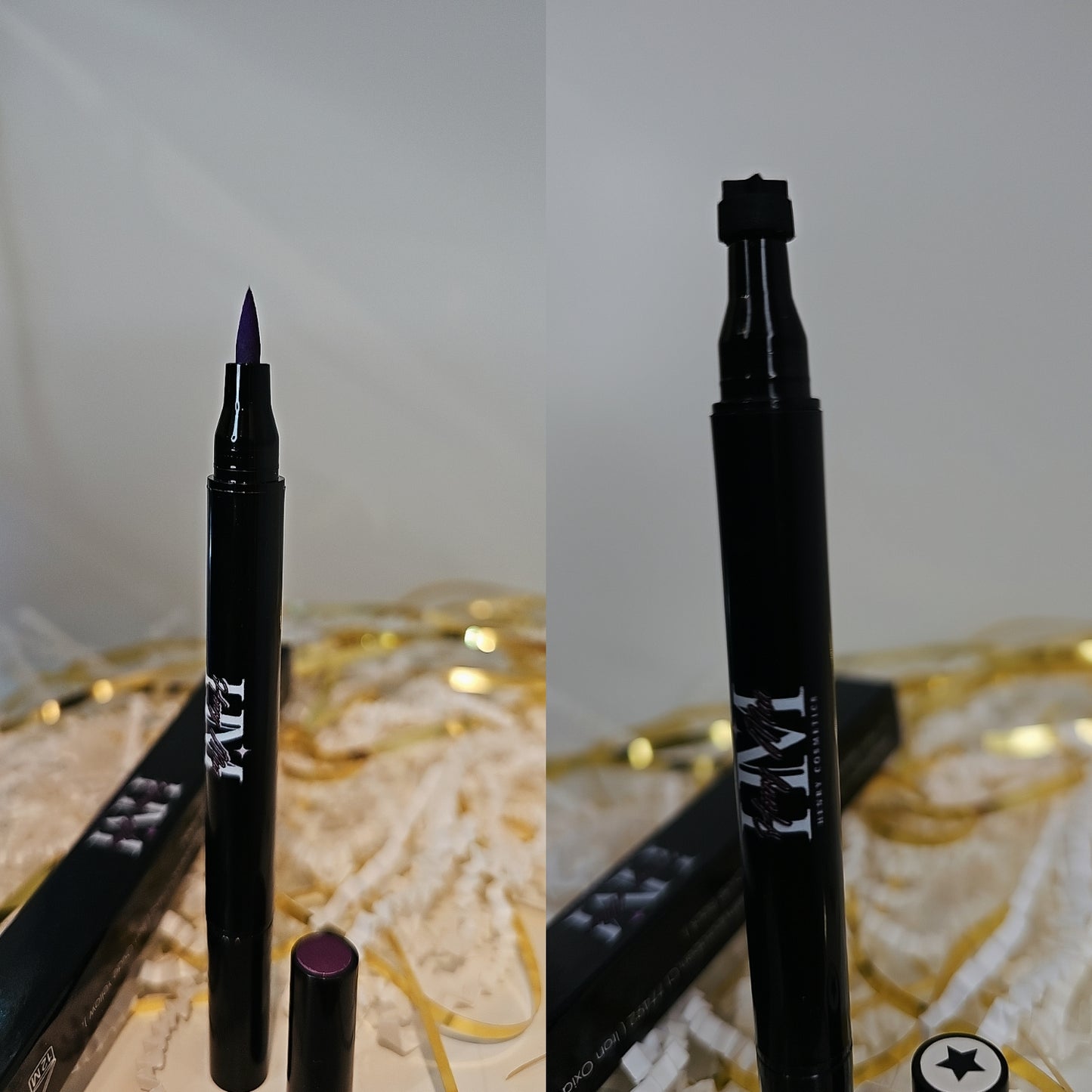 double tip Purple eyeliner