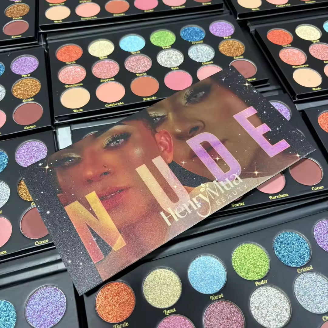 Paleta de sombras ,Nude